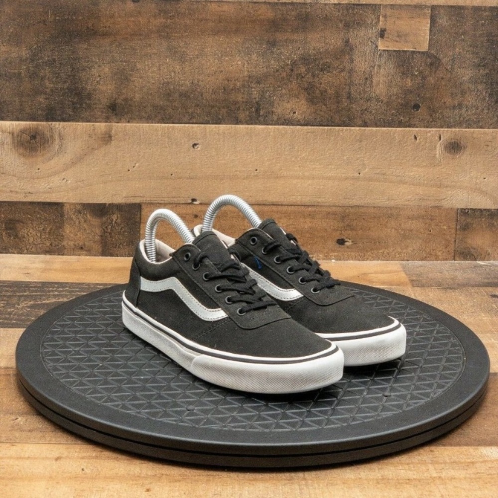 Vans Old Skool Missy Youth Casual Shoes Sneaker Walking Black White Size 5 Y
